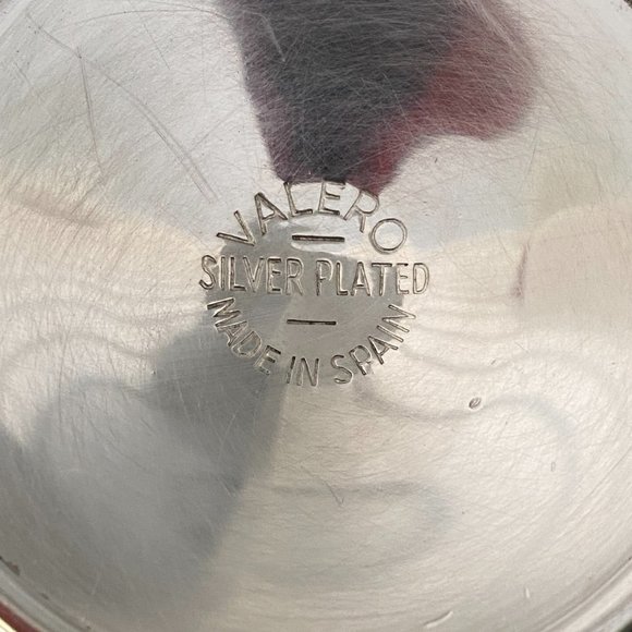 Set of 4 Valero Silver Plated Stemware, Cordial Cups, Made in Spain - Picture 16 of 16